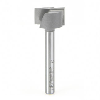 45560 Carbide Tipped Bottom Cleaning / Spoilboard 3/4 Dia x 7/16 x 1/4 Inch Shank Upshear Design