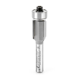 47116 Carbide Tipped Flush Trim 1/2 Dia x 1/2 x 1/4 Inch Shank 3-Flute