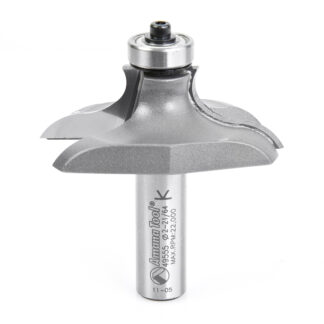 49555 Carbide Tipped Table Edge Reverse Curve 1/2 x 1/4 Radius x 2-21/64 Dia x 55/64 x 1/2 Inch Shank