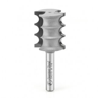 54210 Carbide Tipped Triple Bead 1/8 Radius x 7/8 Dia x 1 Inch x 1/4 Shank