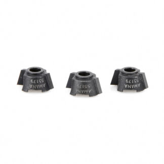 55179 3-Pack of 15 Degree Carbide Tipped Replacement Cutters for 47179 (Ocemco System)