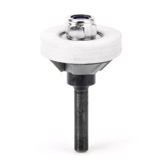 55312 Carbide Tipped 45 Deg Laminate Miter Joint Undercutter Assembly 1-3/8 Dia x 1/4 x 1/4 Inch Shank