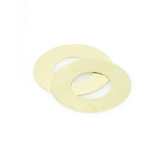 55403 Steel Shim 5/8 Overall Dia x .40mm Height x 5/16 Inner Diameter