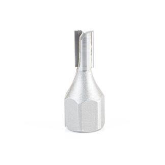 56270 Carbide Tipped Mortising Screw Straight No Shear Cutter 1/4 Dia x 1/2 x 1/4 - 28 Thread