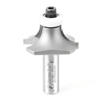 57190 Carbide Tipped Corner Rounding with Ultra-Glide Radius Bearing Guide Solid Surface 1-5/8 Dia x 3/4 x 1/2 Radius x 1/2 Inch Shank