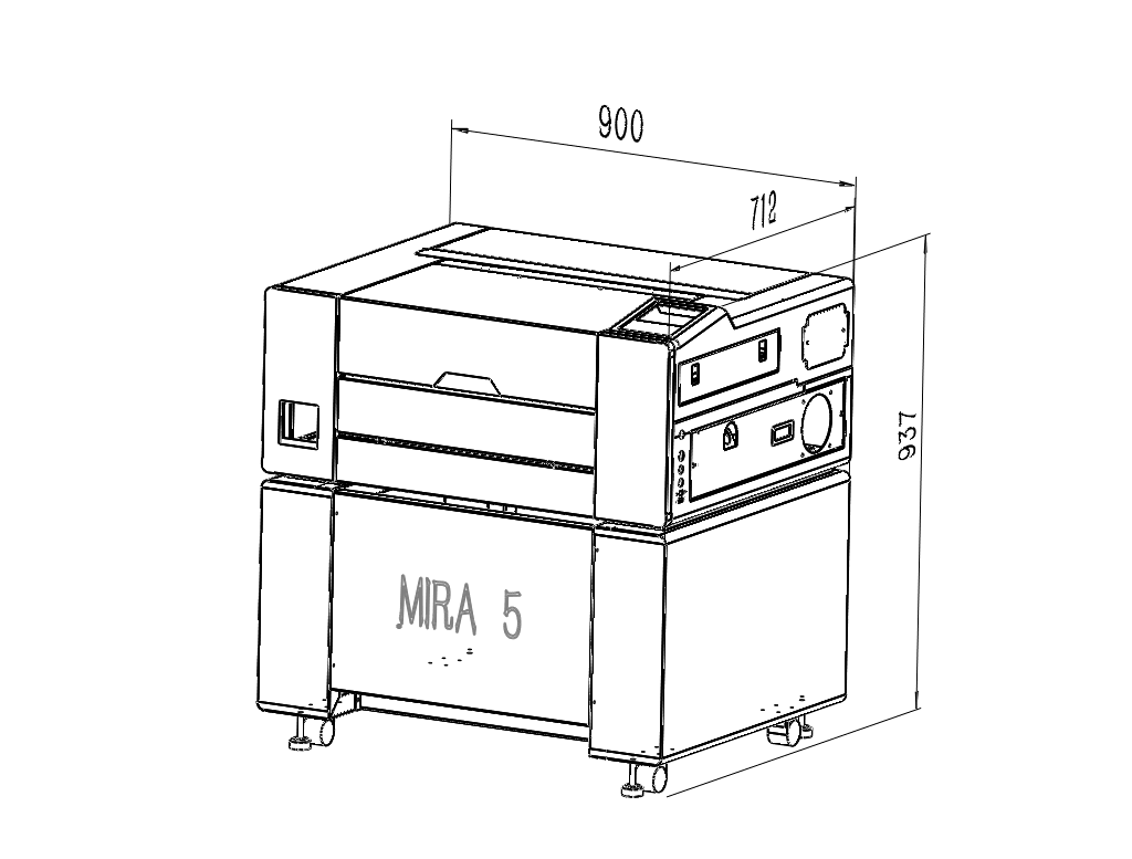 Mira 5 CNC Laser Engraving & Cutting Machines for Sale in Canada
