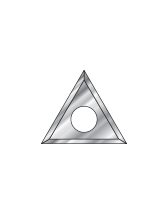 Solid Carbide Reversible 30° Insert Knife