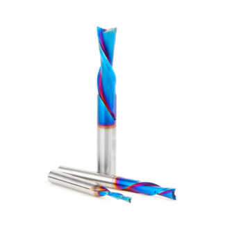 AMS-238-K 3-Piece Down-Cut Solid Carbide Spektra™ Extreme Tool Life Coated Spiral Router Bit Pack