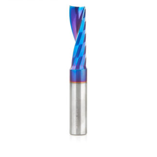 51428-K Solid Carbide CNC Spektra™ Extreme Tool Life Coated Spiral 'O' Flute, Plastic Cutting 1/2 Dia x 1-5/8 x 1/2 Inch Shank Up-Cut Router Bit