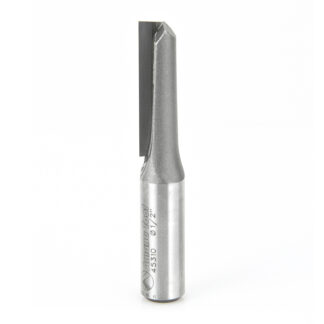 45310 Carbide Tipped Straight Plunge Single Flute High Production 1/2 Dia x 1-1/2 x 1/2 Inch Shank