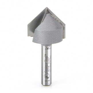 45718 Carbide Tipped V-Groove 90 Deg x 7/8 Dia x 7/16 x 1/4 Inch Shank
