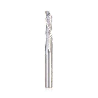 46036 CNC Solid Carbide Compression Spiral Single Flute 1/4 Dia x 1 Inch x 1/4 Inch Shank