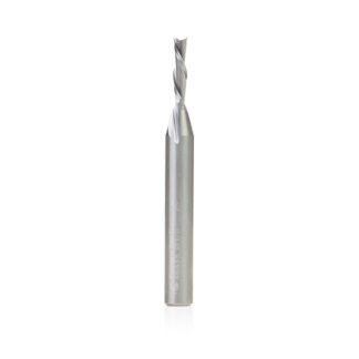 46433 Solid Carbide Spiral Plunge 1/8 Dia x 1/2 x 1/4 Inch Shank Down-Cut