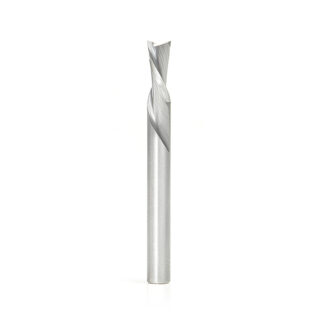 46438 Solid Carbide Spiral Plunge 1/4 Dia x 5/8 x 1/4 Inch Shank Down-Cut