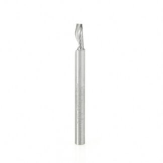 51406 Solid Carbide CNC Spiral 'O' Flute, Aluminum Cutting 1/8 Dia x 5/16 x 1/8 Shank Up-Cut