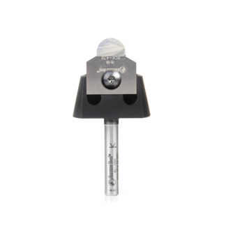 RC-1096 Tru Point Ball Nose Insert CNC System 1/4 Radius x 7/8 Dia x 5/16 x 1/4 Inch Shank Router Bit