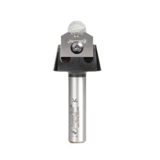 RC-1097 Tru Point Ball Nose Insert CNC System 1/4 Radius x 7/8 Dia x 5/16 x 1/2 Inch Shank Router Bit