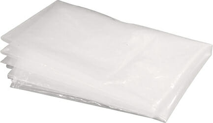 5x Medium 2 Mil Plastic Liner Bags