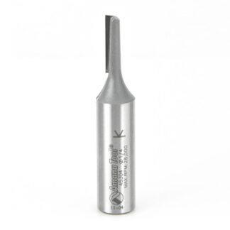 Carbide Tipped Straight Plunge Single Flute High Production 1/4 Dia x 3/4 x 1/2 Inch Shank