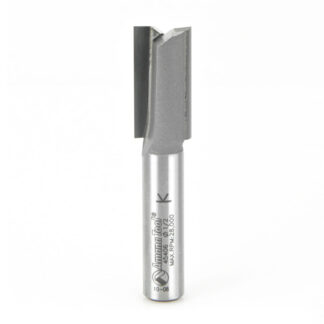 Carbide Tipped Straight Plunge 1/2 Dia x 1 Inch x 3/8 Shank