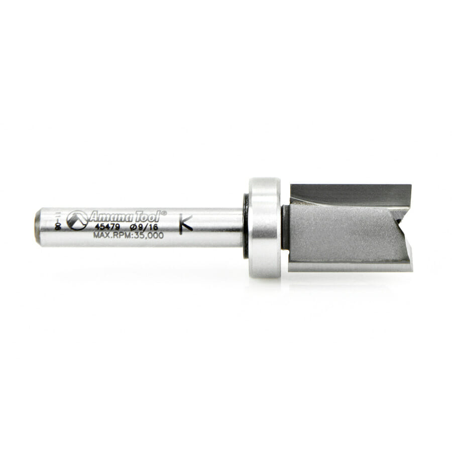 Amana Tool Carbide Tipped Leigh Straight Plunge Router Bit - 5/16 Dia X 1.03 X 1/4 Shank