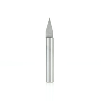 Solid Carbide 30 Degree Engraving 0.0108 Tip Width x 1/4 Inch Shank Signmaking