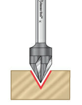 Solid Carbide Signmaking & Lettering Router Bits