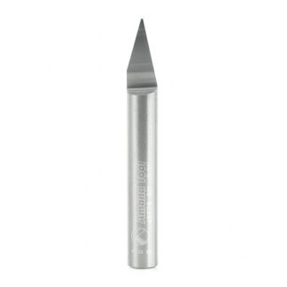 Solid Carbide 30 Degree Engraving 0.020 Tip Width x 1/4 Inch Shank Signmaking