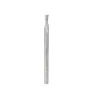 Solid Carbide Spiral Plunge 7/64 Dia x 1/4 x 1/8 Shank x 2 Inch Long Down-Cut