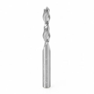 Solid Carbide Spiral Plunge 7/32 Dia x 1 Inch x 1/4 Shank Up-Cut