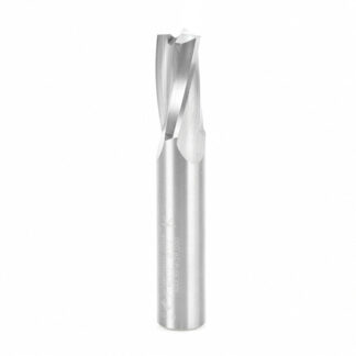 Solid Carbide Slow Spiral Flute Plunge 1/2 Dia x 1 Inch x 1/2 Shank Router Bit