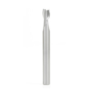 Solid Carbide Spiral Plunge 1/4 Dia x 3/8 x 1/4 Inch Shank Up-Cut