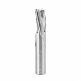 Solid Carbide Slow Spiral Flute Plunge 1/2 Dia x 1 Inch x 1/2 Shank Router Bit