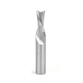 Solid Carbide Spiral Plunge 7/16 Dia x 1 Inch x 1/2 Shank Down-Cut