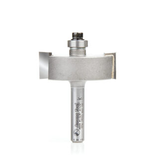 Rabbeting 1/2 Depth x 1-3/8 Dia x 1/2 x 1/4 Inch Shank