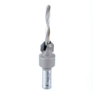 Carbide Tipped Countersink #8-#9 Screw 7/16 Dia x 11/64 Drill Dia x 5/16 Round Shank