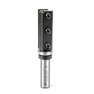 Insert Solid Carbide Flush Trim Template 3/4 Dia x 50mm x 1/2 Inch Shank with Upper BB