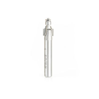Carbide Tipped Miniature Corner Rounding 1/16 Radius x 5/16 Dia x 5/16 x 1/4 Inch Shank with Mini 3/16 Dia Lower Ball Bearing