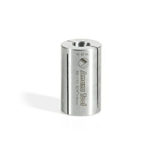 High Precision Steel Router Collet Reducer 3/4 Overall Dia x 8mm Inner Dia x 1-1/4 Inch Long