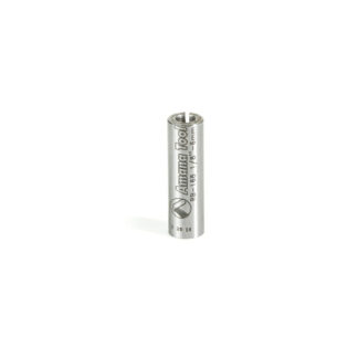 High Precision Steel Router Collet Reducer 6mm Overall Dia x 1/8 Inner Dia x 20mm Long