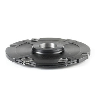 61354 3-Piece Insert Carbide Adjustable Groove with Scorer 150mm (5-7/8) Dia x 4.0 to 15.5mm (5/32 to 5/8) x 1-1/4 Bore
