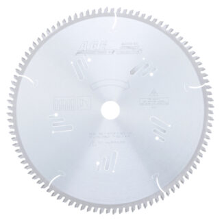 MD12-106 Carbide Tipped Heavy-Duty Miter/Double Miter 12 Inch Dia x 100T 4+1  -5 Deg  1 Inch Bore Circular Saw Blade