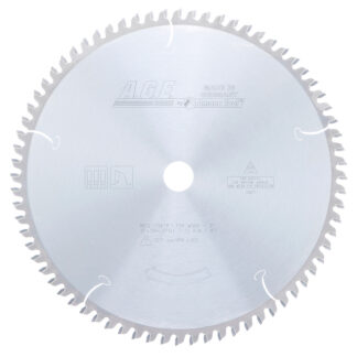 MD12-726TB Carbide Tipped Thin Kerf Sliding Compound Miter & Radial Arm 12 Inch Dia x 72T 2 ATB + 1FT  -5 Deg  1 Inch Bore Circular Saw Blade