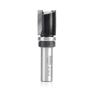 120-20 Carbide Tipped Flush Trim Plunge 3/4 Dia x 1 x 1/2 Inch Shank with Upper Ball Bearing