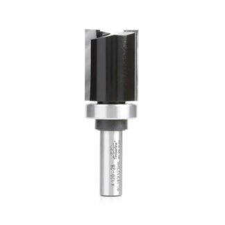 120-28 Carbide Tipped Flush Trim Plunge 1-1/8 Dia x 1-1/2 x 1/2 Inch Shank with Upper Ball Bearing