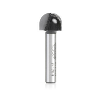 160-18 Carbide Tipped Core Box 1/4 Radius x 1/2 Dia x 3/8 x 1/4 Inch Shank