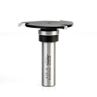 270-34 Carbide Tipped Slotting Cutter 3 Wing 2-1/8 Dia x 3mm x 1/2 Inch Shank with Ball Bearing