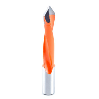 414833 Carbide Tipped Through-Hole Boring Bit L/H 0.328 Dia x 70mm Long x 10mm Shank