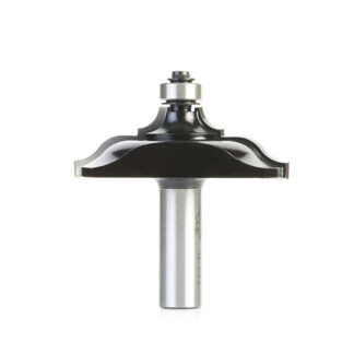 420-84 Carbide Tipped Table Edge Bits 3/8 Radius x 2-1/2 Dia x 3/4 x 1/2 Inch Shank with Ball Bearing