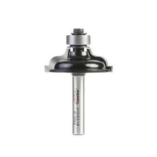 450-70 Carbide Tipped Ogee Fillet 5/32 Radius x 1-3/8 Dia x 1/2 x 1/4 Inch Shank with Ball Bearing